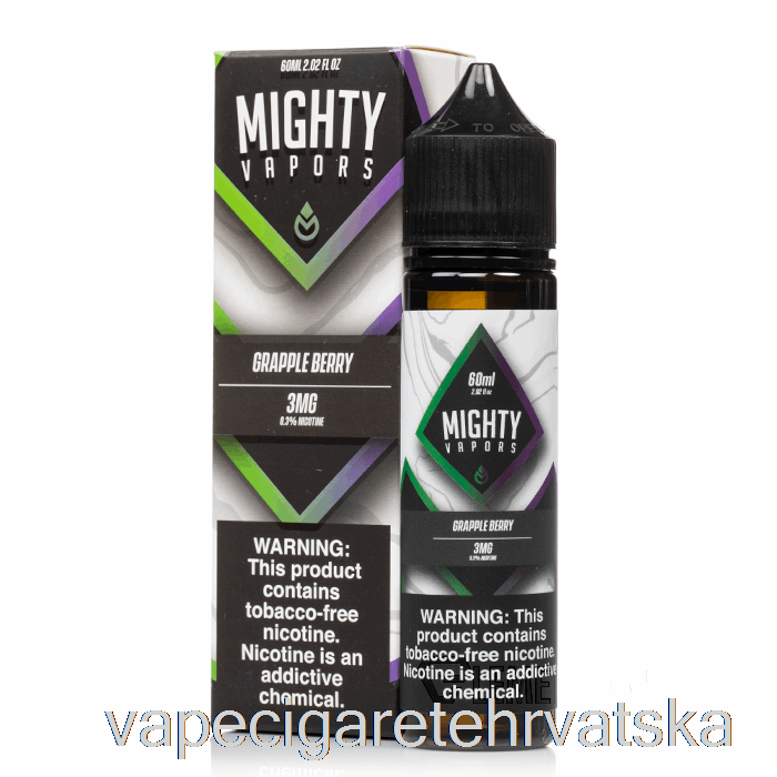 Vape Cigarete Grapplebery - Moćne Pare - 60ml 6mg